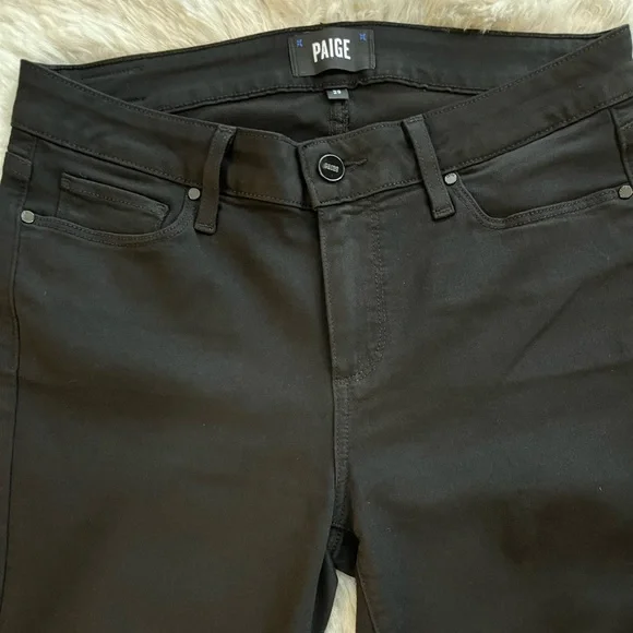PAIGE Verdugo Denim Crop in Black Overdye. Size 29. NWOT - Picture 13 of 13
